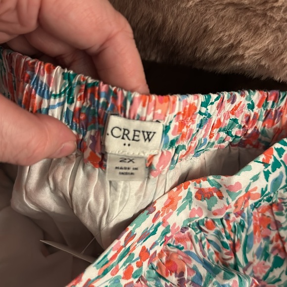 J Crew Floral Multicolor Women's Bubble Skirt size 2x new with tags - Picture 6 of 7